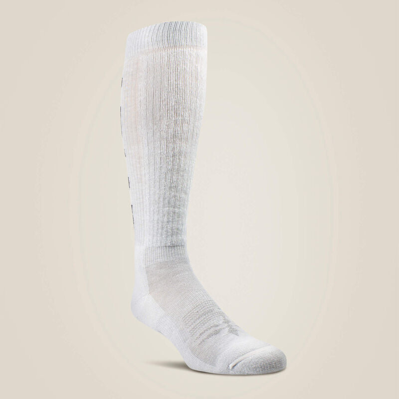Ariat Men's Midweight Over the Calf Western Boot Sock