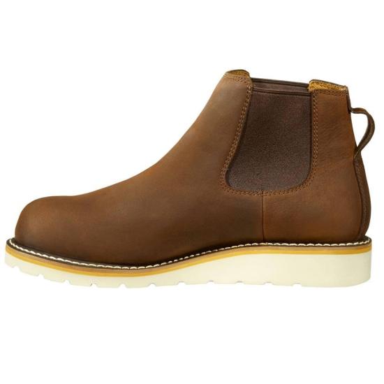 Carhartt Men's Wedge 5" Chelsea Pull-On Soft Toe