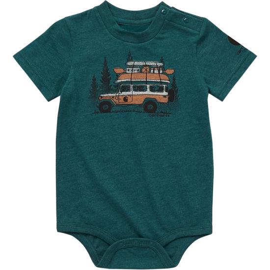 Carhartt Infant Short-Sleeve Truck Bodysuit