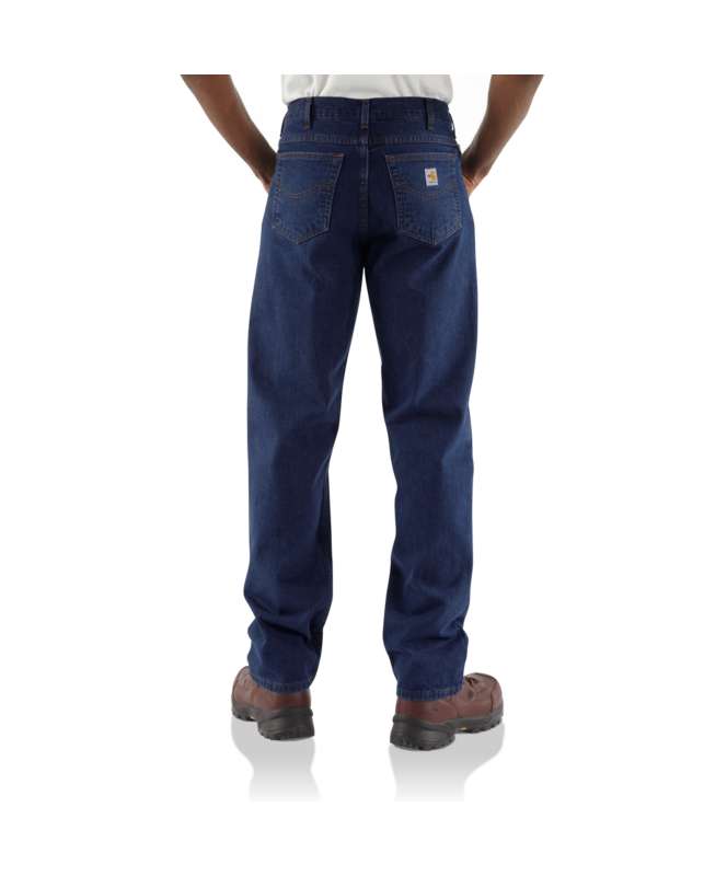 Men's Carhartt Flame-Resistant Signature Denim Jean-Relaxed Fit