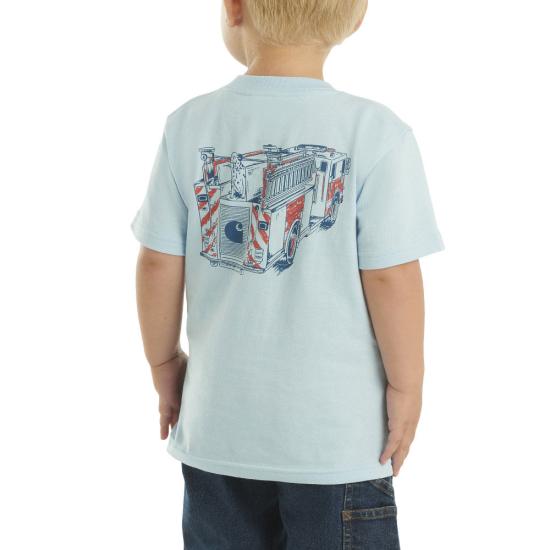 Carhartt Toddler Short-Sleeve Fire Truck T-Shirt