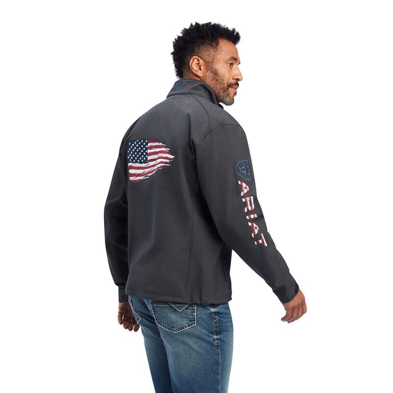 Ariat Men's Patriot Softshell Water Resistant Jacket