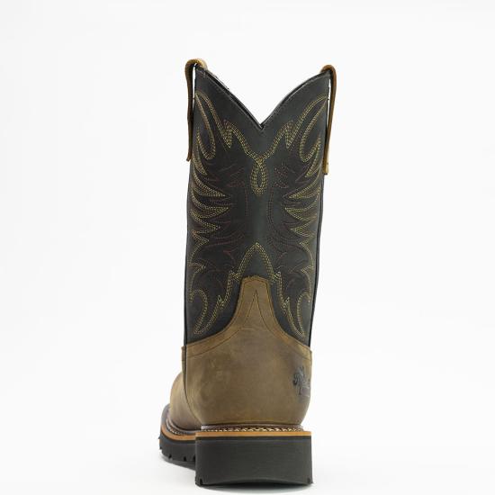 Thorogood Men's American Heritage Square Toe Wellington