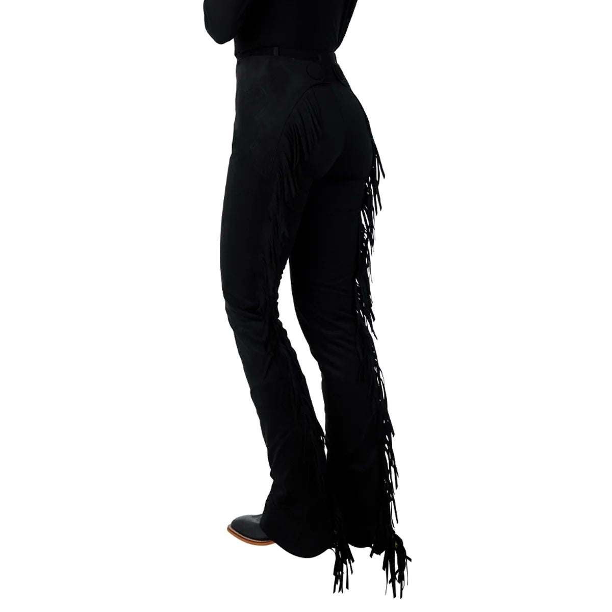 Hobby Horse Women's Ultrasuede Fringed Show Chaps