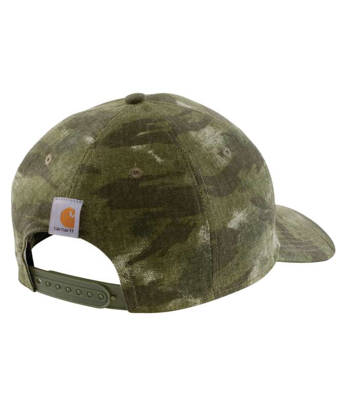 Carhartt Men's Canvas Built To Last Camo Patch Cap