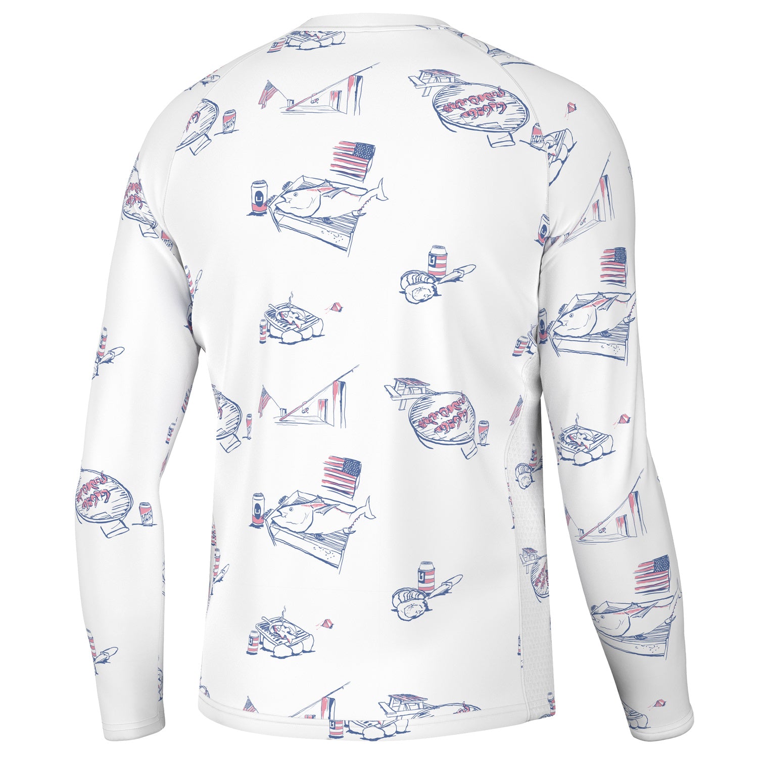 Huk Men's Pursuit Americookin Shirt