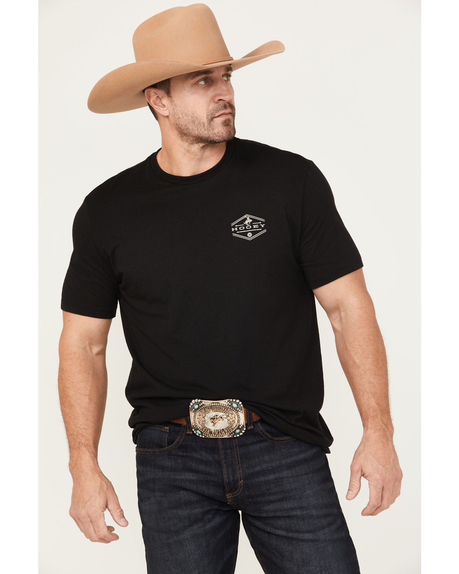 Hooey Men's Mountain Short Sleeve Graphic T-Shirt