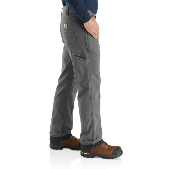 Carhartt Men's Rugged Flex Rigby Dungaree Knit Lined Pant