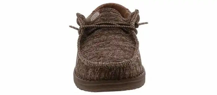 Hey Dude Youth Wally Sport Knit Walnut