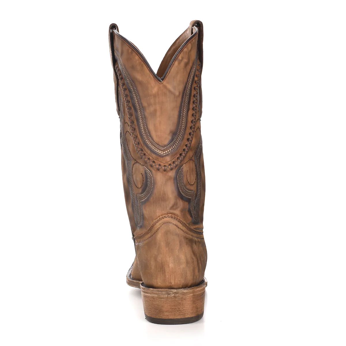Corral Mens Gold Cowhide Leather Cowboy Boots