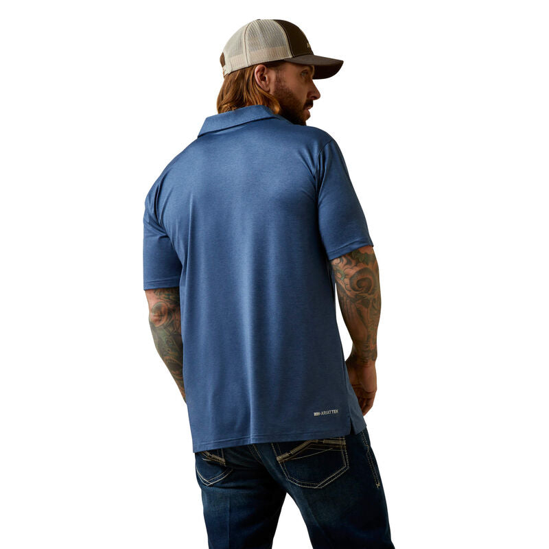 Ariat Men's Charger 2.0 Fitted Polo