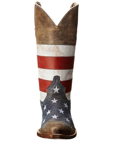 Men's Roper American Flag Boots