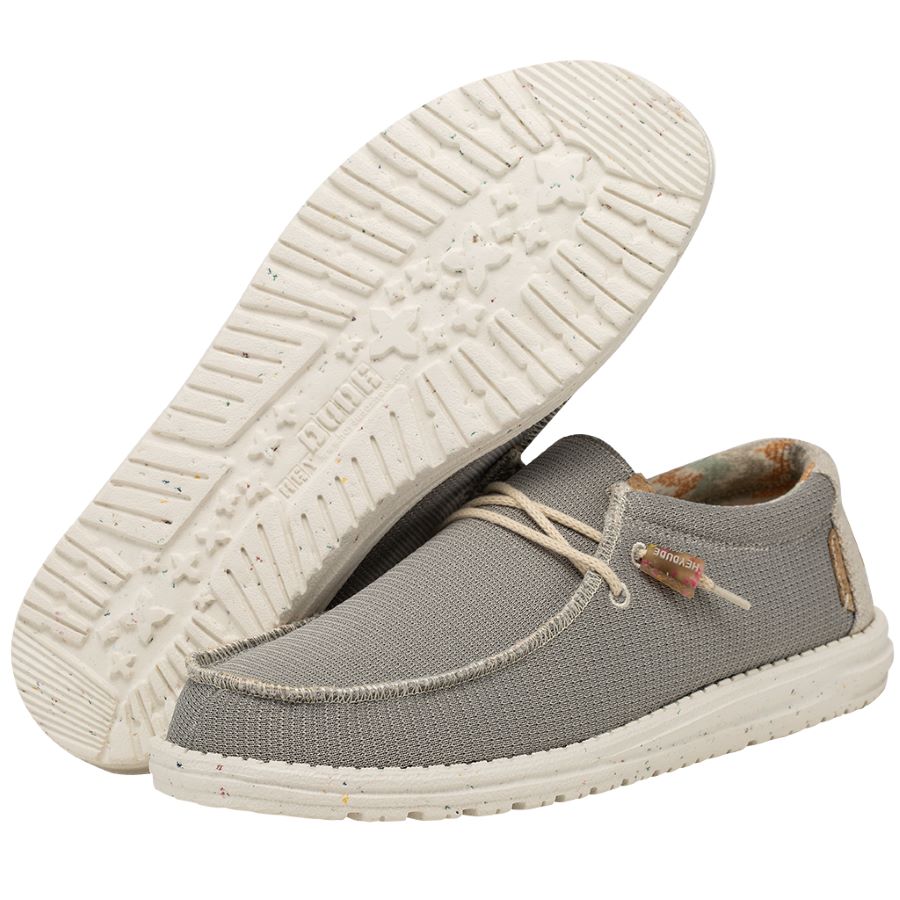 Hey Dude Men's Wally Eco Sox Cobblestone