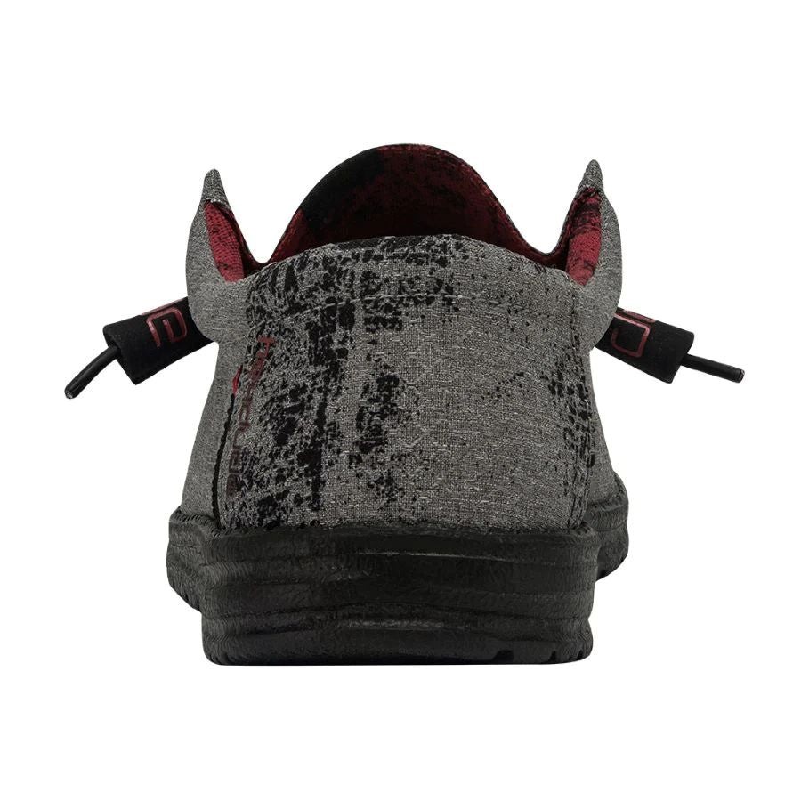Hey Dude Men's Wally Eco Ascend Ripstop Grey