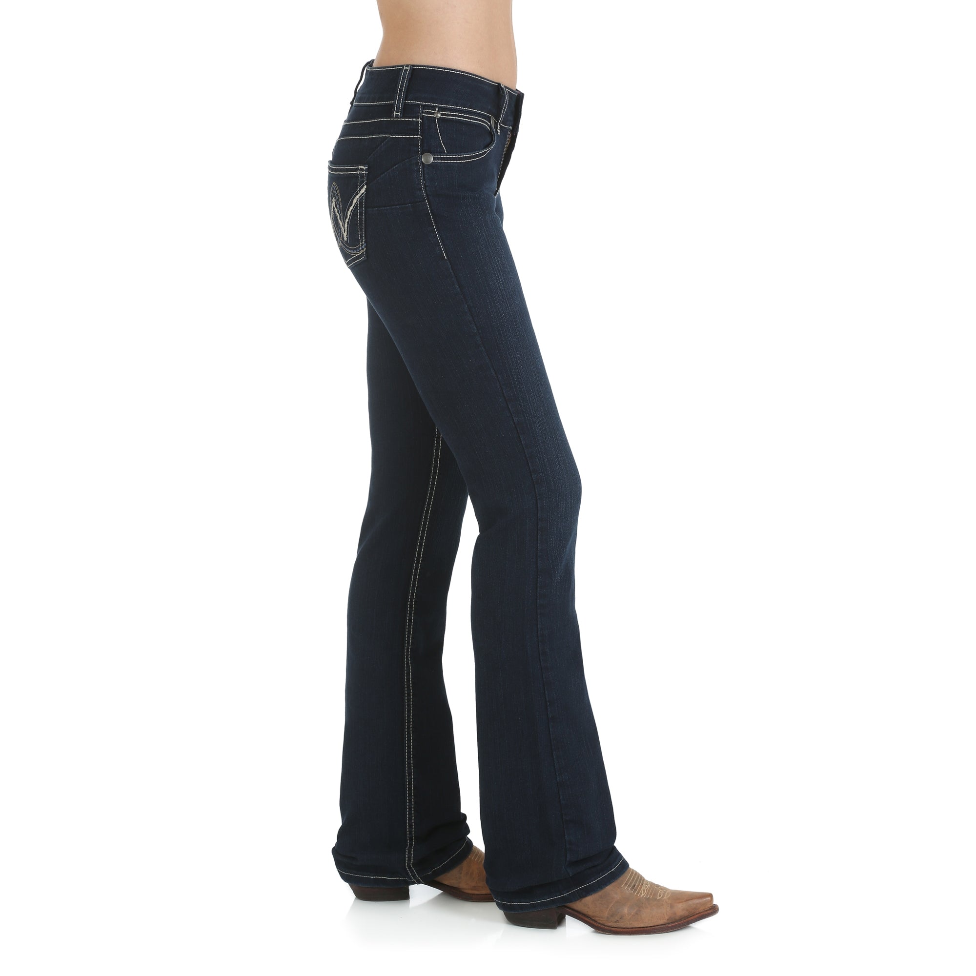 Wrangler Premium Patch with Booty-Up Technology