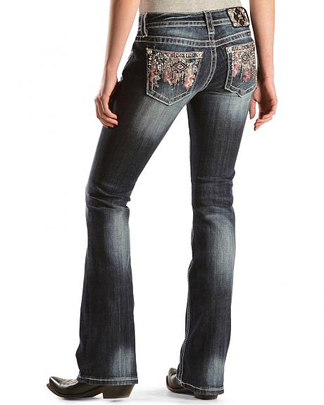Women's Miss Me Boot Cut Jeans