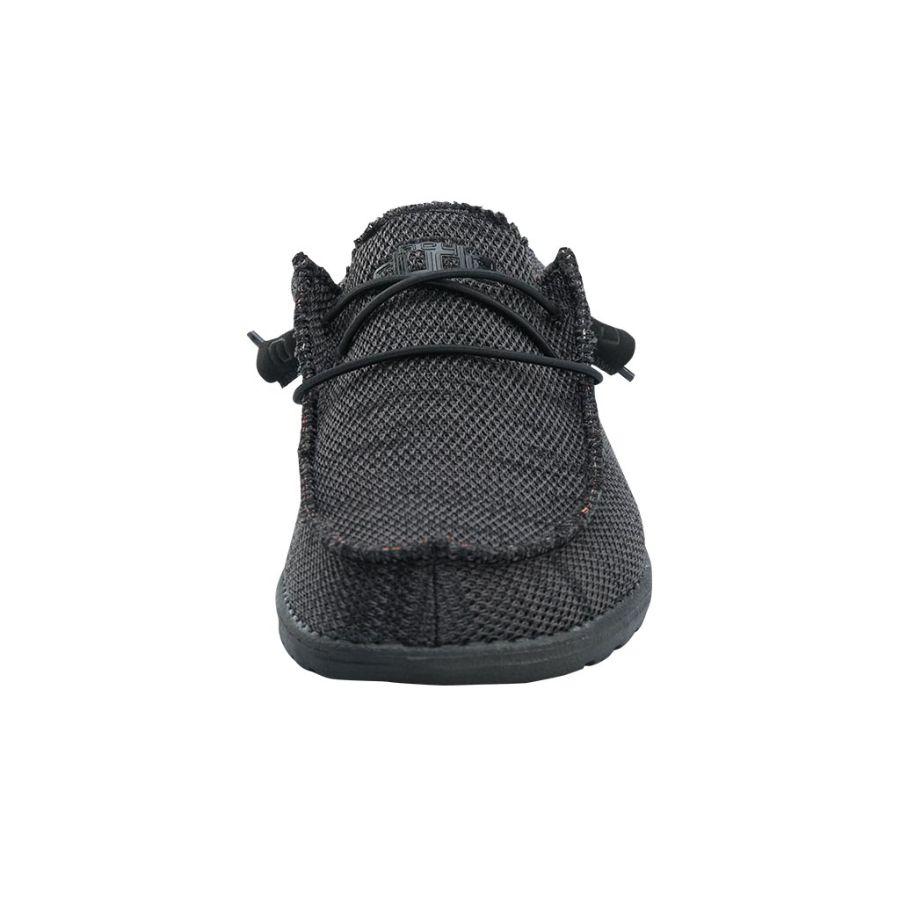 Hey Dude Men's Shoe Wally Sox Jet Black