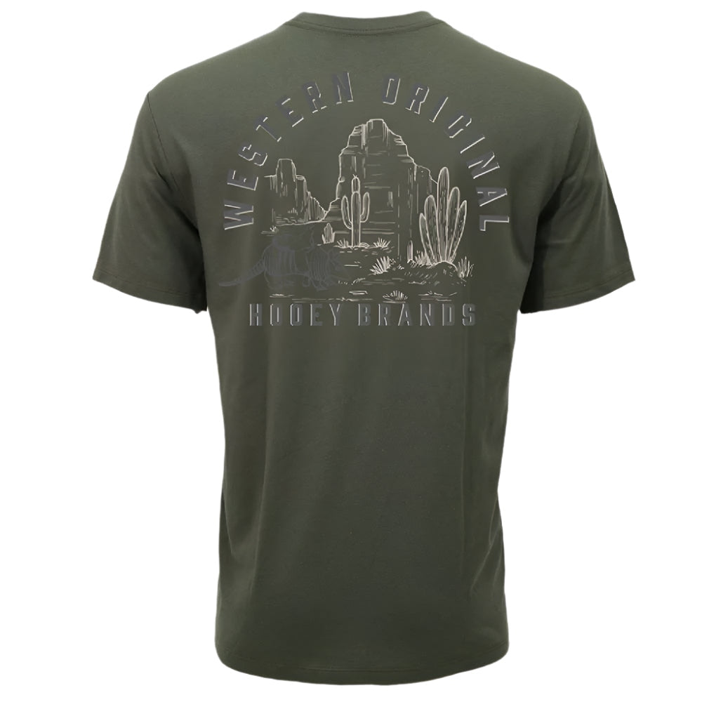 Hooey Men's Desert Dillo Crewneck Tee