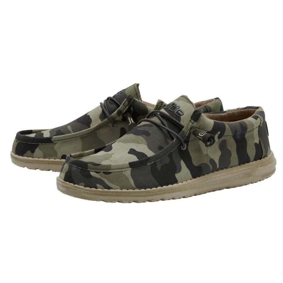 Hey Dude Men's Wally Camo