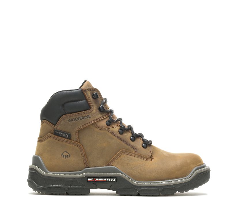 Wolverine Men's Raider Durashocks Waterproof 6" Work Boot