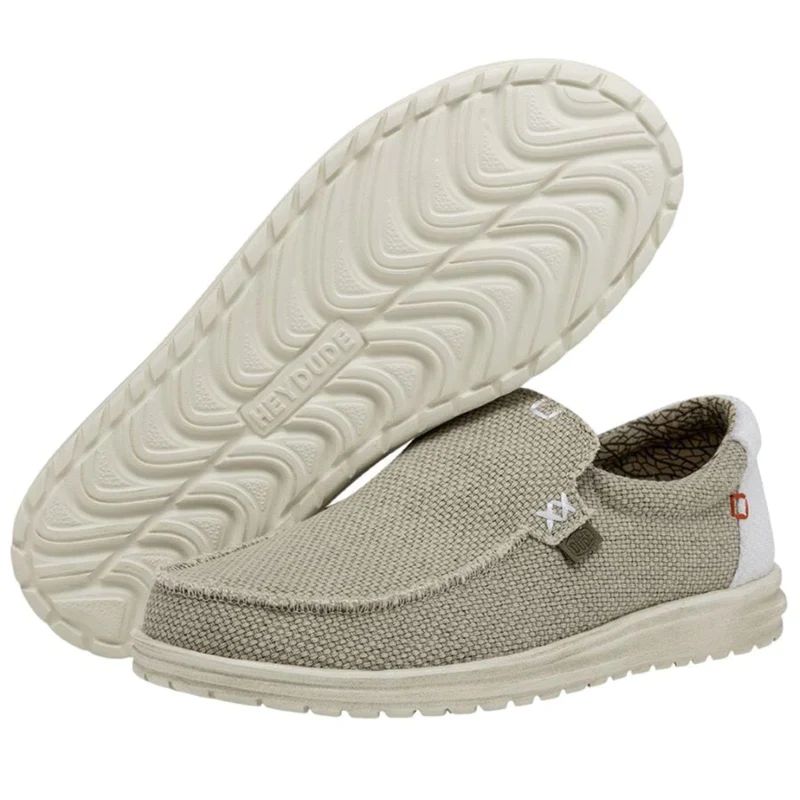 Hey Dude Men's Mikka Braided Off White