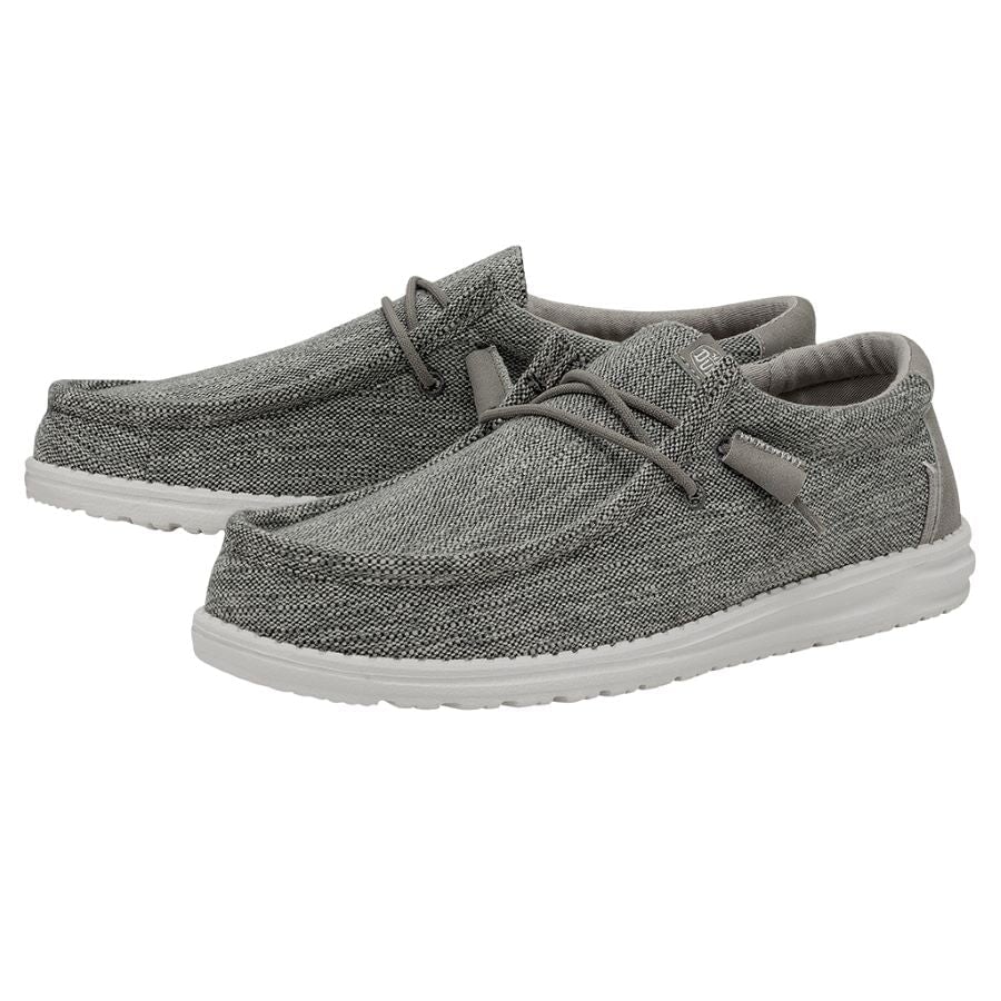 Hey Dude Men's Wally Ascend Woven Carbon