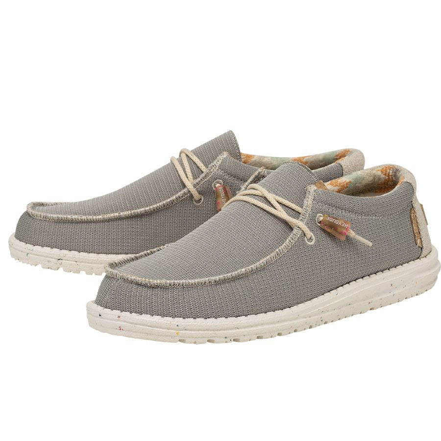 Hey Dude Men's Wally Eco Sox Cobblestone