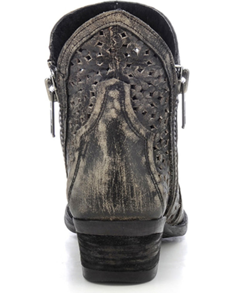 Circle G Cut-Out Short Boots