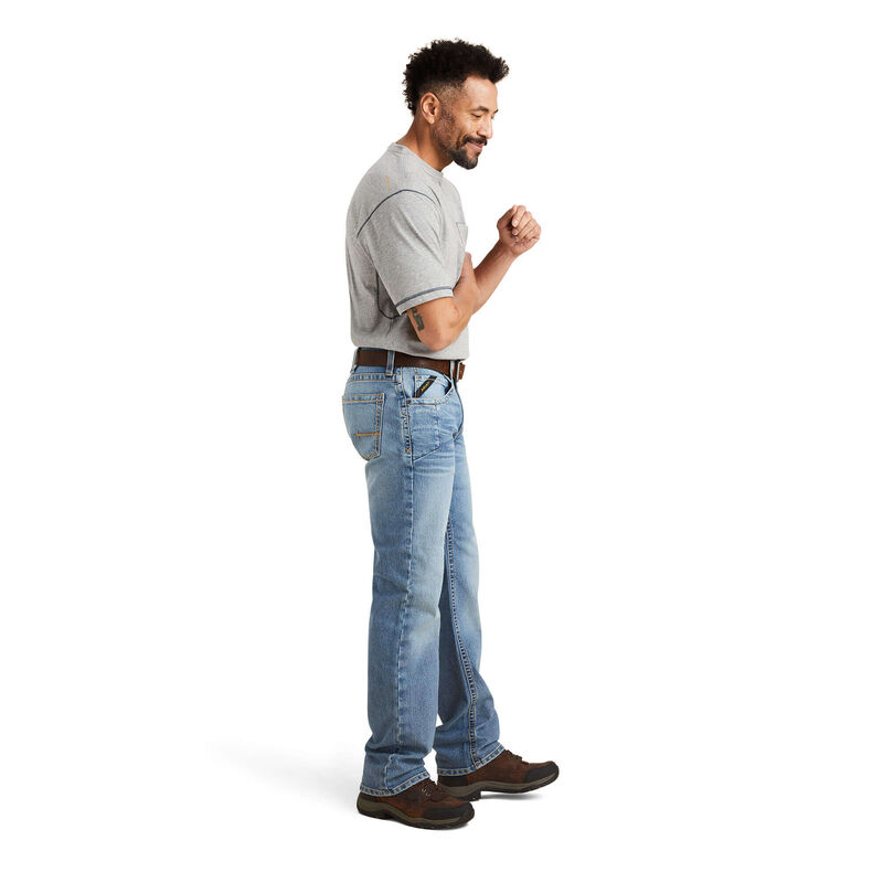 Ariat Men's Rebar M5 Straight DuraStretch Edge Straight Leg Jean