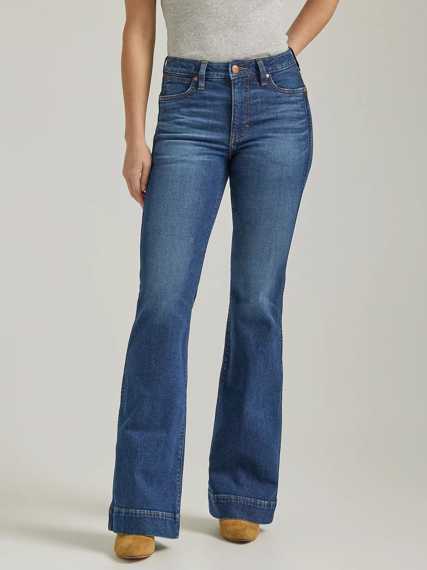 Wrangler Women's High Rise Trouser Jean