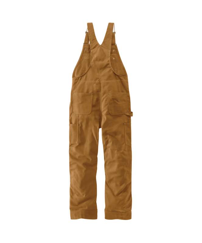Carhartt Men's Loose Fit Firm Duck Insulated Bib Overall