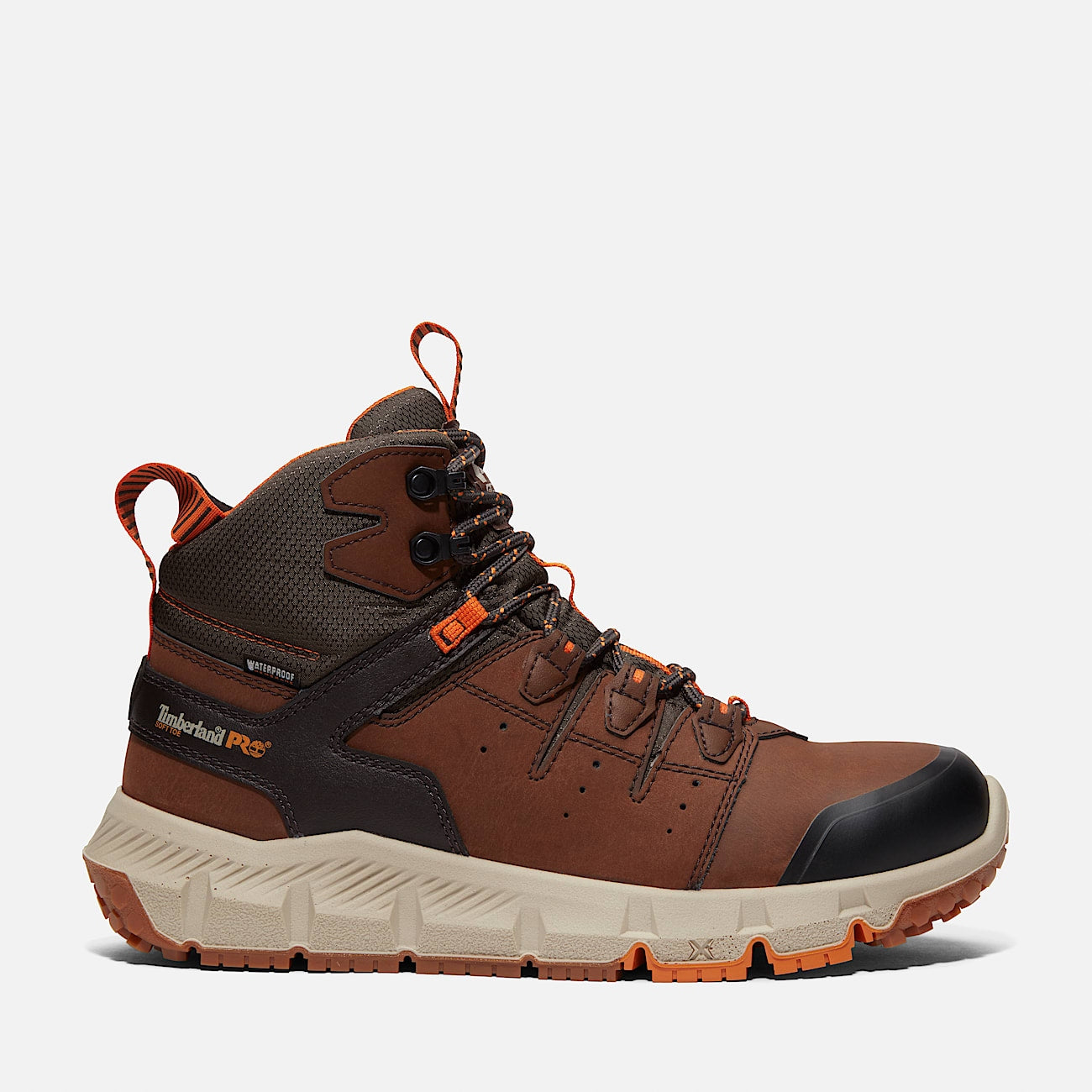 Timberland Men's Pro Tempe 6" Waterproof Soft Toe Work Boot