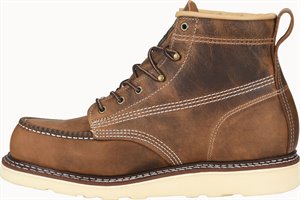 Carolina Men's 6" Amp USA Moc Toe Wedge Work Boot
