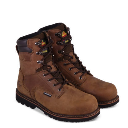Thorogood Men's V-Series 8" Crazyhorse Safety Toe Work Boot