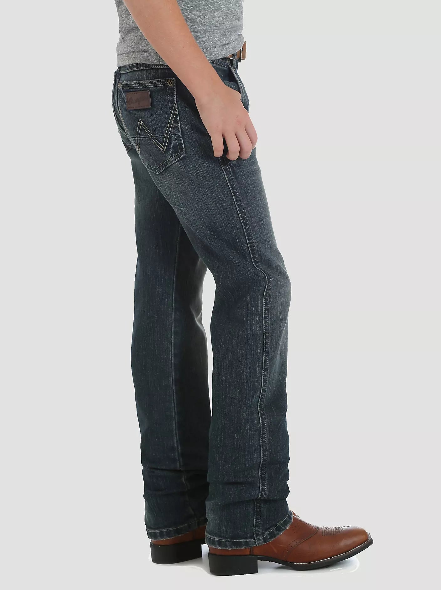 Wrangler Boy's Retro Slim Straight Jean