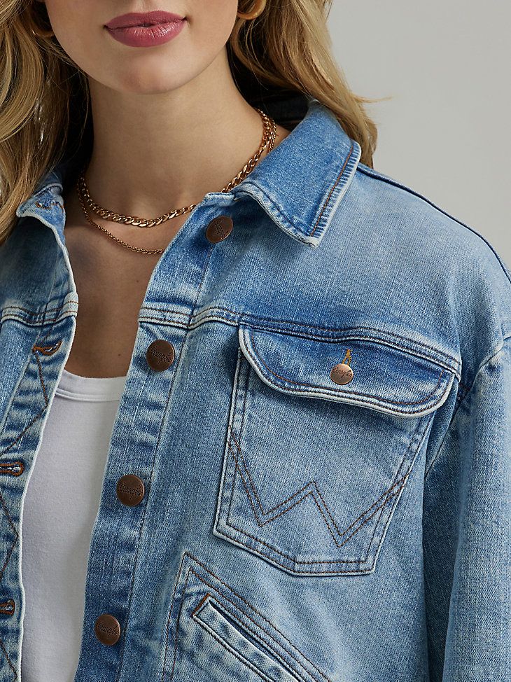 Wrangler Women's Cowboy Denim Jacket