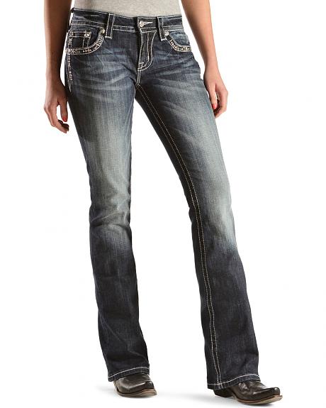 Women's Miss Me Boot Cut Jeans
