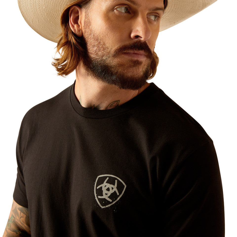 Ariat Men's Cactus Flag Short Sleeve Tee