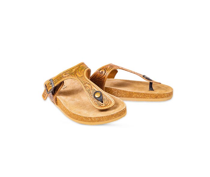 Myra Sadie Mesa Hand-tooled Sandals