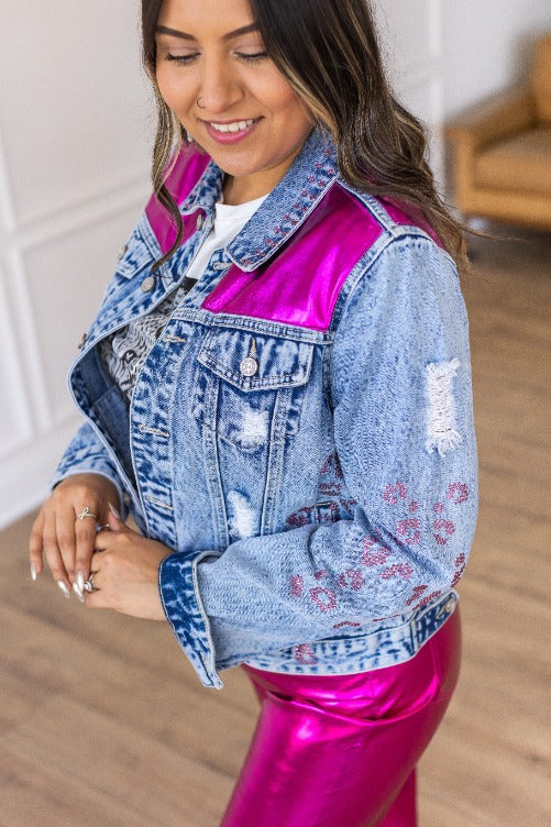 Southern Grace Rhinestone Rodeo Cowgirl Jacket