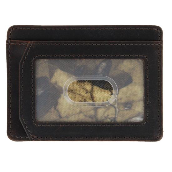 Carhartt Men's Oil Tan Realtree Xtra Card Case