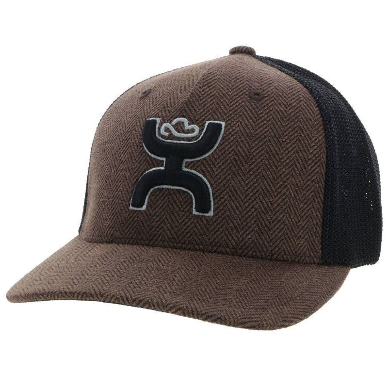 Men's Hooey "Coach" Brown/Black Flexfit Hat