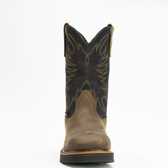 Thorogood Men's American Heritage Square Toe Wellington
