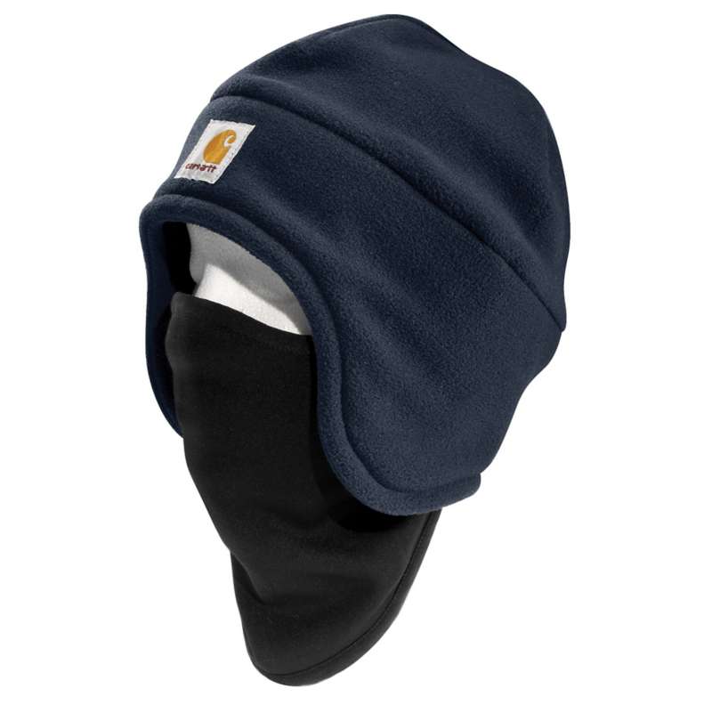 Carhartt Men's Fleece 2-In-1 Headwear - NAVY 412