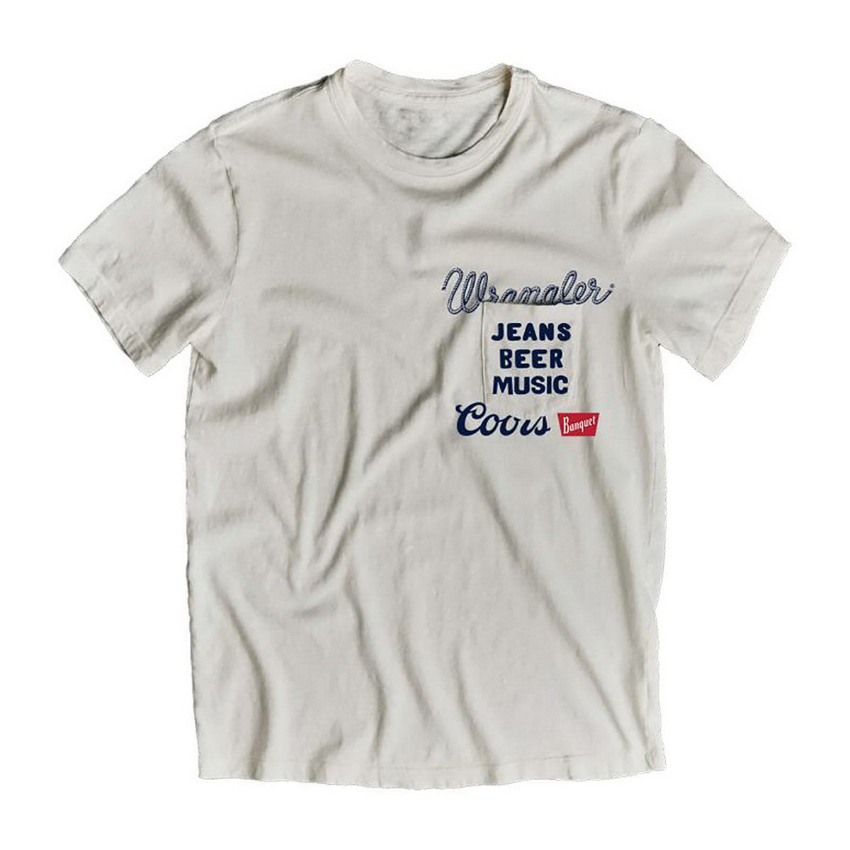 Wrangler Unisex Coors Pocket T-Shirt