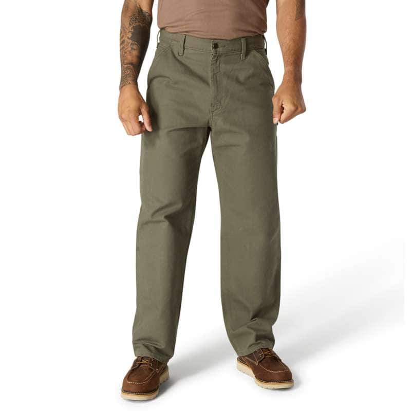Carhartt Men's Loose Fit Washed Duck Utility Work Pant - MOS
