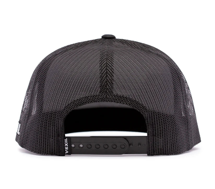 The Baller Black/Black Mesh Snapback