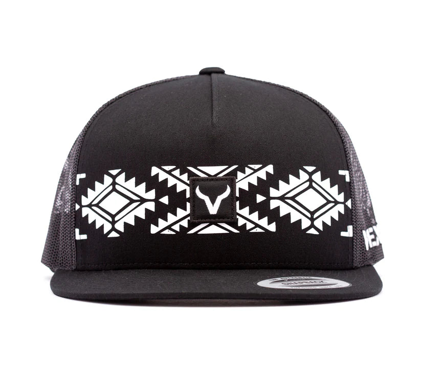 The Baller Black/Black Mesh Snapback