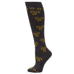 Boot Doctor Ladies Over the Calf Sunflower Sock