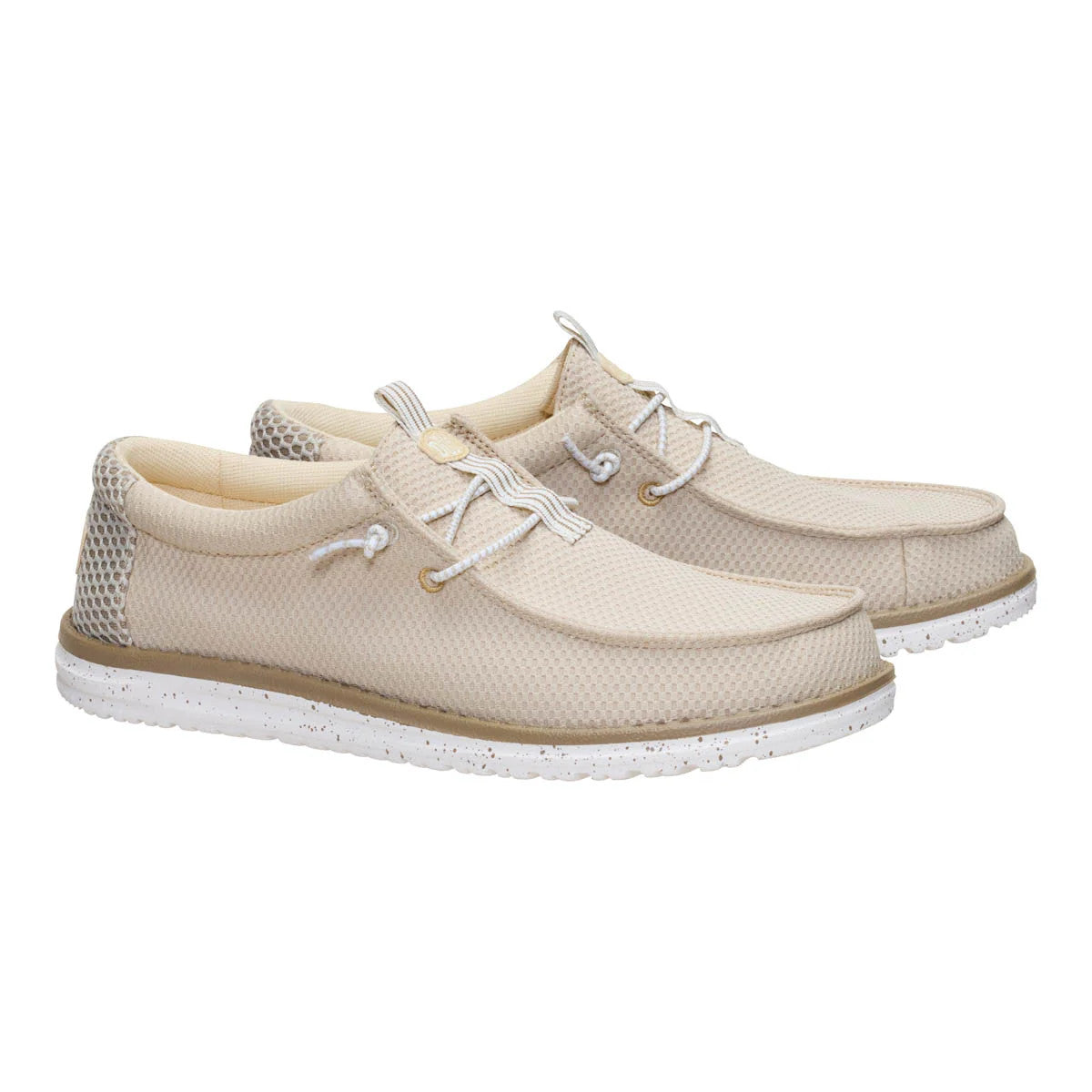 Hey Dude Men's Wally Mesh Neutrals